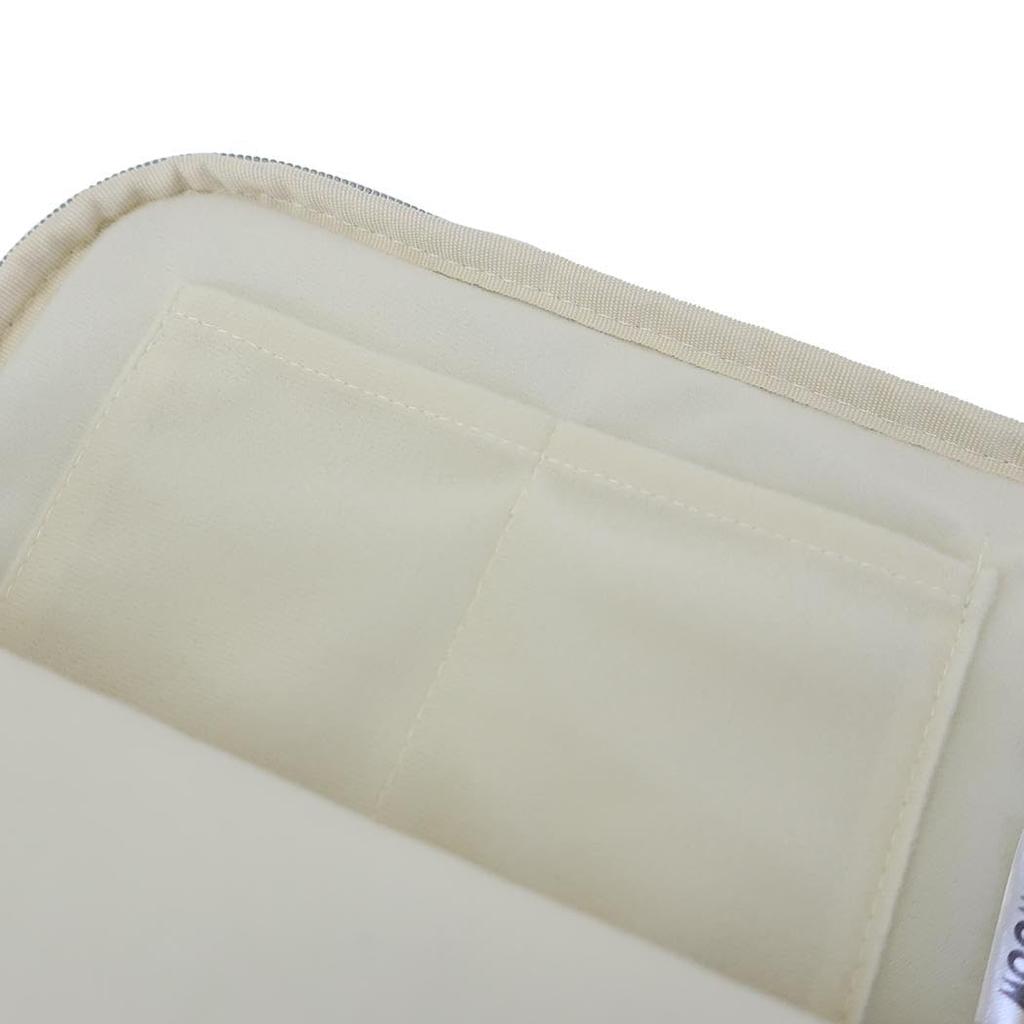 Marushin Moomin Quilted Purple Tablet Fits in a School Cute and Stylish for Elementary School Boys and Tablet Product 1425025800 Case, 10.2-inch, Bag,