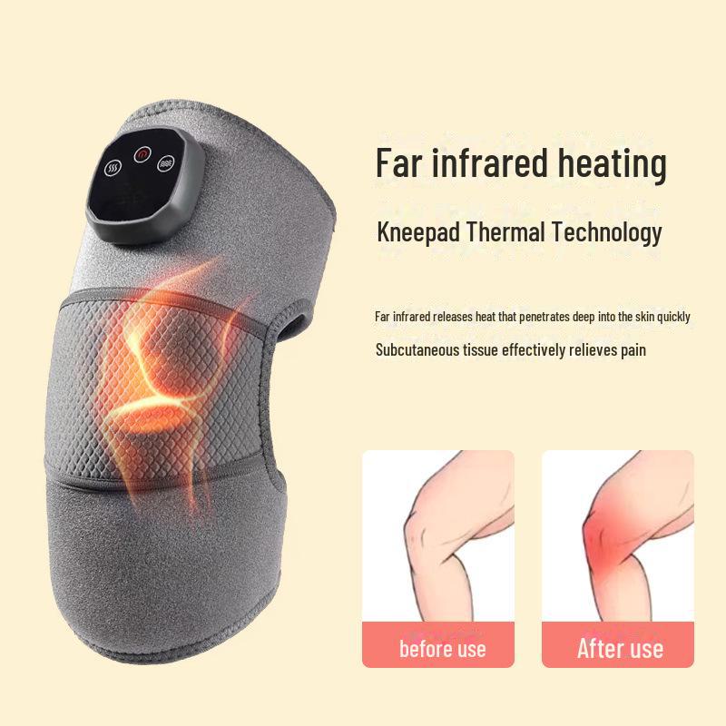 «Электрический массажер для колена с подогревом для снятия боли и терапии горячими компрессами»