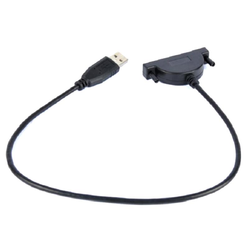 Usb 2.0 Sata Cable Cd/Dvd-Rom Drive Cable Optical Driver Adapter Cable For Pc Laptop Notebook