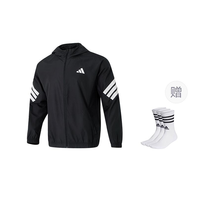 adidas Спортивная куртка для тренировок мужская черная JM6753