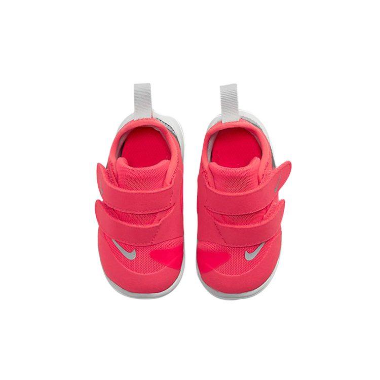 Nike Свободные RN 5.0 Лазерный Малиновый Устойчивые к истиранию Дышащие Низкие Детские Кроссовки Темно-розовые Для Младенцев и Малышей AR4146-610