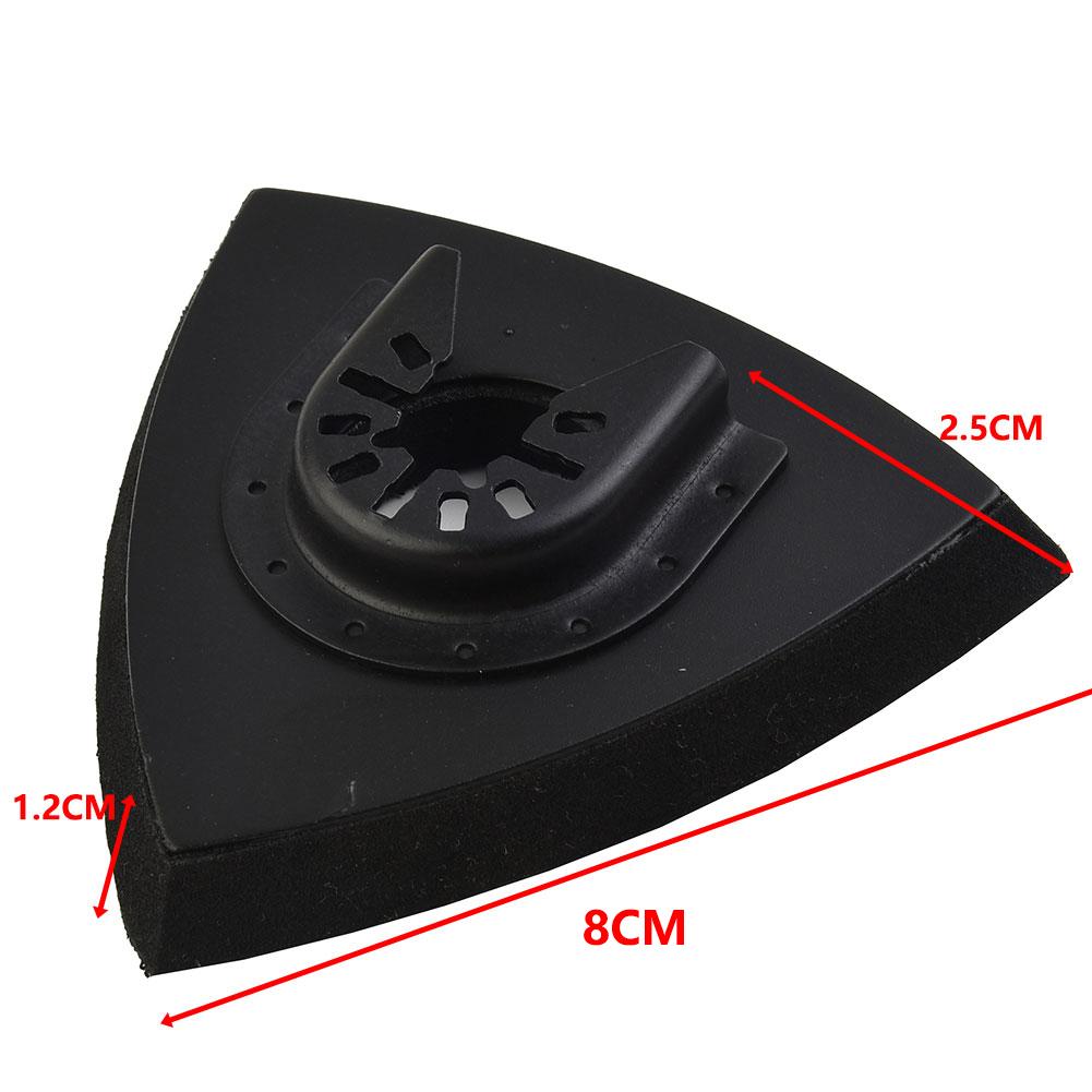 Осциллирующие инструменты шлифовальная подложка для полировки и шлифования черная полиуретановая подложка треугольная