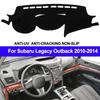 Car Dashboard Cover Dash Mat Anti-Sun For Subaru Legacy / Outback 2010 2011 2012 2013 2014