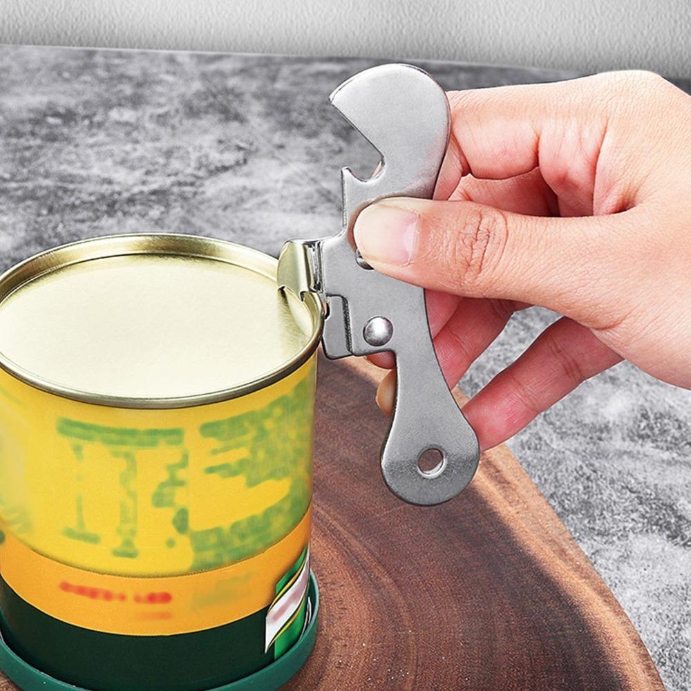 Multifunctional Bottle Opener Stainless Steel Can Punch Opener Manual Can Opener Restaurant