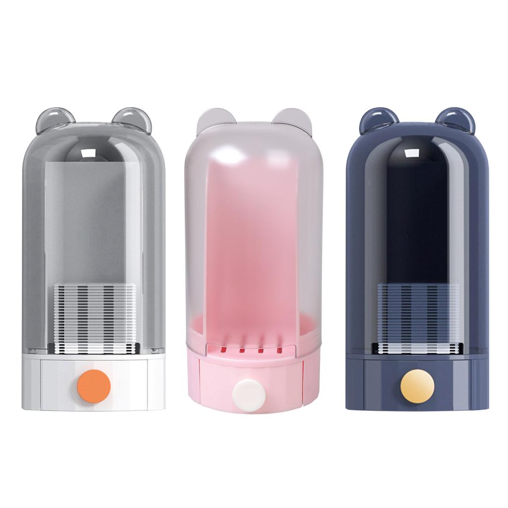 Настенные органайзеры для ватных дисков Стильное решение для хранения ватных дисков Диспенсер для ватных дисков для любителей красоты