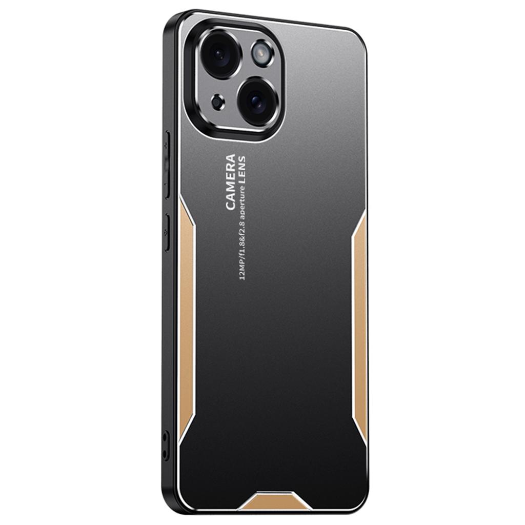 Для iPhone 15 Plus Чехол Алюминиевый сплав+ТПУ+ПК Матовое покрытие Чехол для смартфона