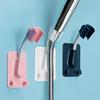 Self-Adhesive Showerhead Bracket Shower Head Holder Adjustable Wall Mount With 2 Hooks Stand SPA Bathroom Accessories