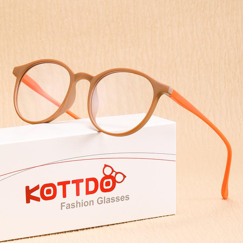 Round Reading Glasses For Women Computer Anti Blue Light Men Presbyopia Hyperopia Clear Lens Reading Eyeglasses Eyewear High-Definition Resist Fatigue