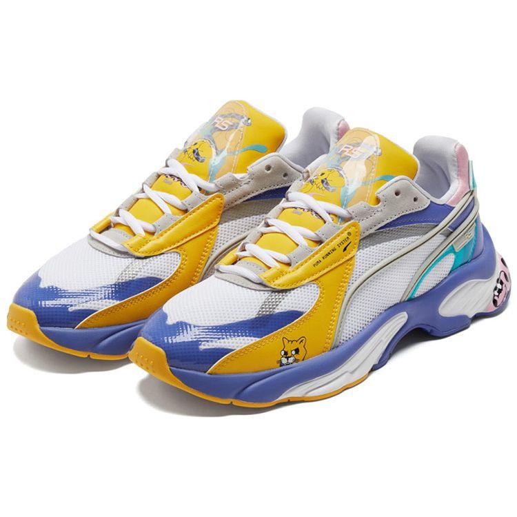 Puma Rs-Connect x Aka Boku 375968-01 Солнечная энергия Унисекс Ретро Беговые Кроссовки