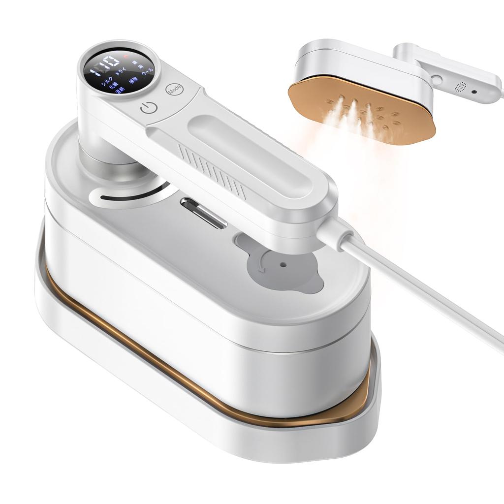 Steam Clothes Steamer Steam Dry Clothes Powerful Firmly Removes 6 Levels of Small Portable For Use Iron, Iron, [3WAY Usage/Foldable] Iron, Iron,