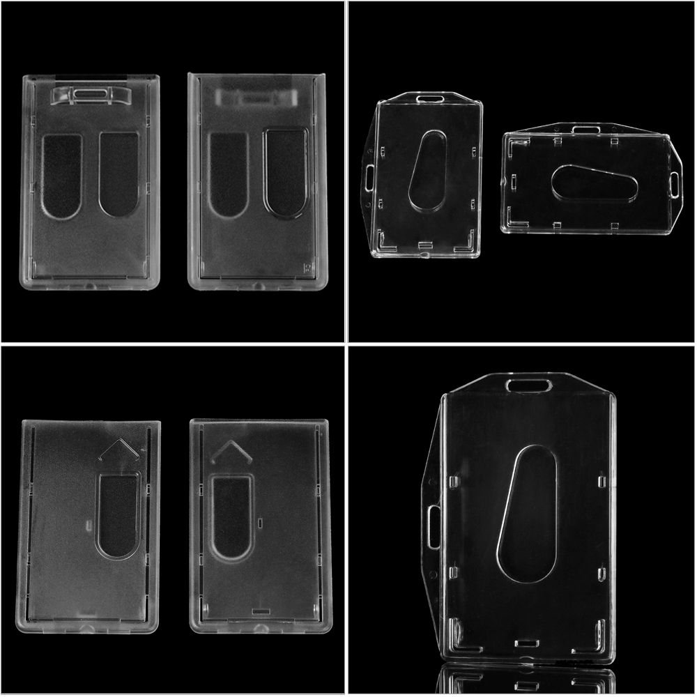 Чехол-протектор для офиса, школы, бейджа, держателя рабочей карты, карточки с именем, кармана для удостоверения личности