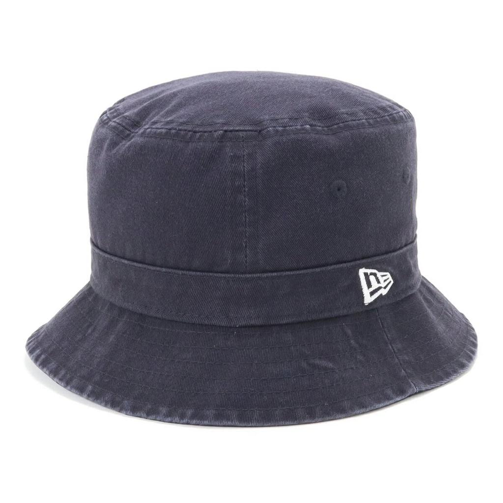 [New Era] Bucket Hat, Washed Cotton, Navy, SM, BUCKET-02 WC NAVY 25J