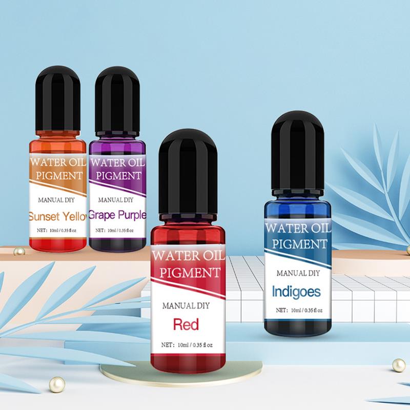 Water Colorant Gypsum Epoxy Resin Coloring Candle Color Concentrate Concrete Cement Plaster Mold DIY Handmade Supplies