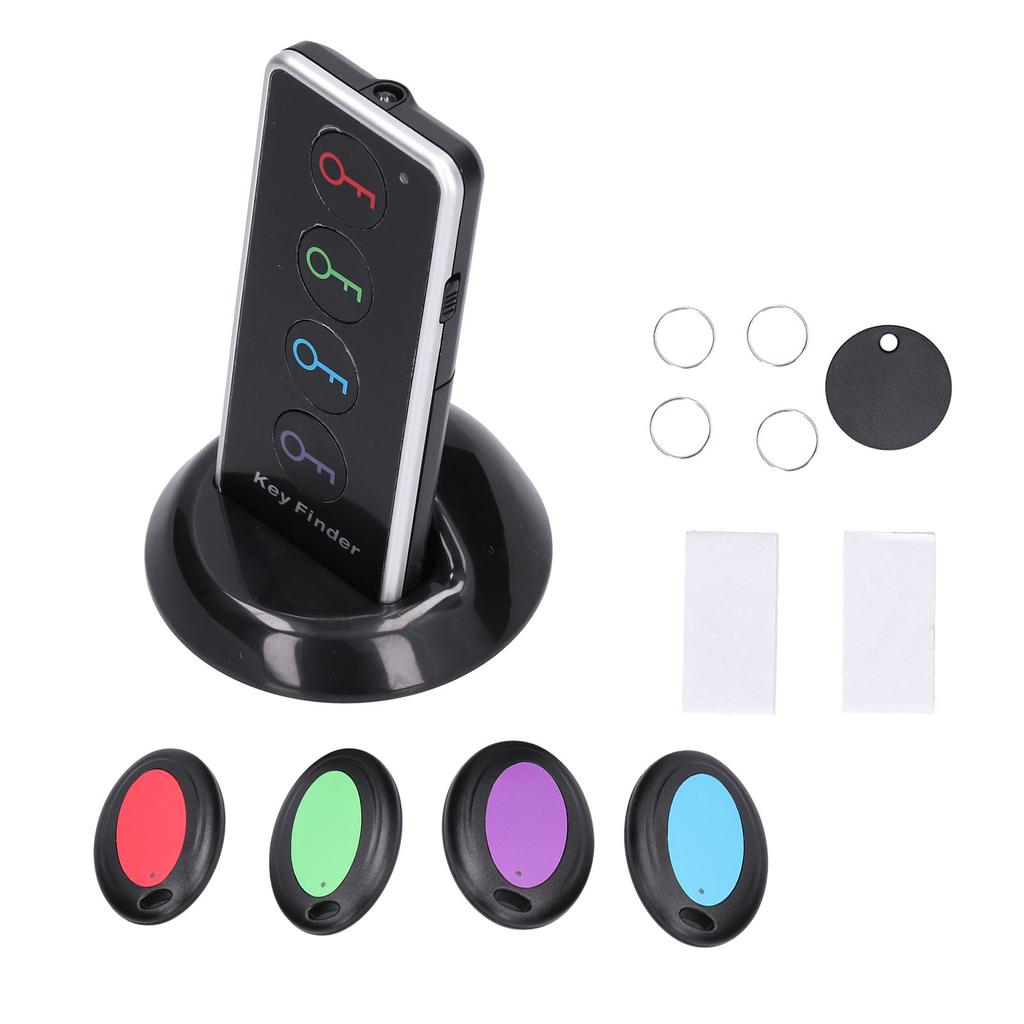 Key Finder Locator 1 Control 4 Беспроводной Простой Портативный Пульт Дистанционного Управления с Питанием От Батареи Локатор Предметов