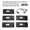 Black Lithium Battery for E88 e88PRO E99 E525 S89 Drone Spare Parts Accessories