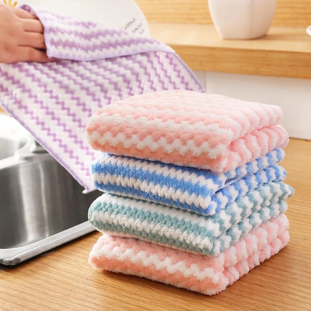 Катионная салфетка Bebe Lint для кухни, не впитывающая масло, легко очищается, обеззараживается, утолщенное полотенце для посуды