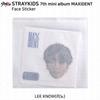 Stray Kids 7th Mini Album Maxident Official Photocard Face Sticker KPOP K-POP