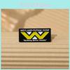 Creative Weyland Yutani Logo Brooch Unique Colorful Enamel Pin For Fashionable Personal Style