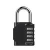 Zinc Alloy Combination Lock 4 Digit Suitcase Lock Creative Padlock with Combination  Outdoor
