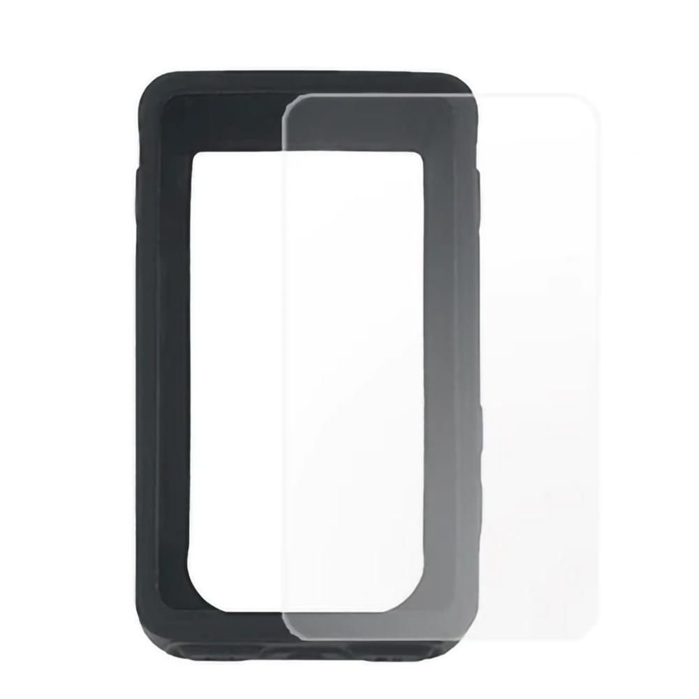 Bike Speedometer Cover Kit Silicone Wear-resistant Protective Case+Full Coverage Screen Film For IGPSPORT Igs630 Computer Parts