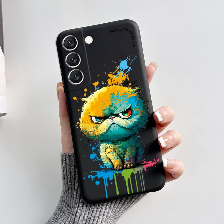 Чехол для Samsung Galaxy S22 Сумки S 22 Plus Ultra Чехол Защитный Силиконовый Funda Чехол для Телефона Астронавт Coque Для Samsung S22 Capa