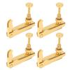 4Pcs Violin Fine Tuners 34?44 Cello String Tool Replacement Instrument AccessoriesGold