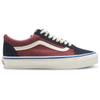 Vans Коллекция Old Skool Износостойкие Низкие кеды для скейтборда Мужские Красно-черные кроссовки VN000CY2MDB
