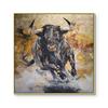 Abstract Bull Bullfight Oil Painting Printed Canvas Posters and Prints Cattle Wall Art Pictures for Living Room Office Decor