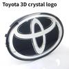 3D Логотип Автомобиля Для Серии Автомобилей Toyota Corolla Camry RAV4 Передняя Решетка Радиатора Капот Значок На Капот Задний Бампер Хвост Багажник Значок