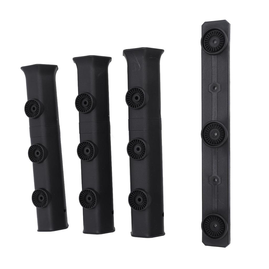 Настенный держатель для удочки, пластиковый кронштейн для удочки, стойка для хранения трубчатых звеньев с винтовым креплением