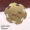 Chinese Antique Thickened Brass Cabinet Handle Furniture Accessories Shoe Cabinet Wardrobe Door Retro Handle Home Decoration