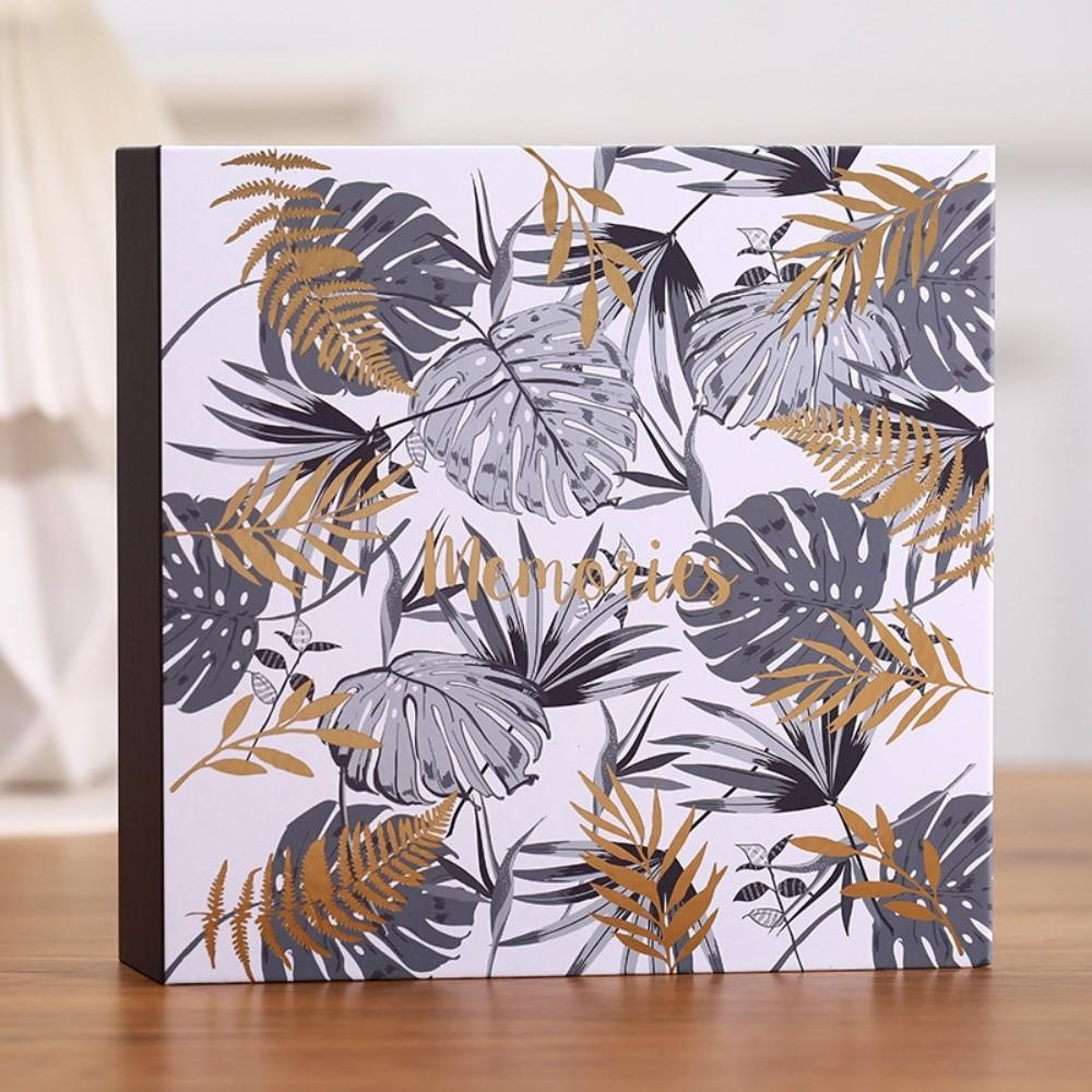 Interleaf Style 6-inch Photo Album Writable Vintage Photo Album  Creative Storage