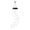 Solar Energy Powered Wind Chime Lamp Gradient Colorchanging Hangings Outdoor Light Snowman