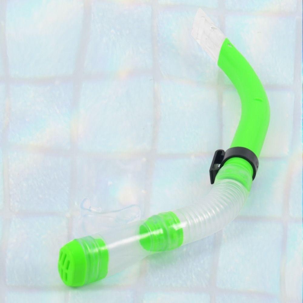 Easy Breath Snorkel Tube Splash Guard Snorkel Breathing Tube Diving Breathing Tube Men Women