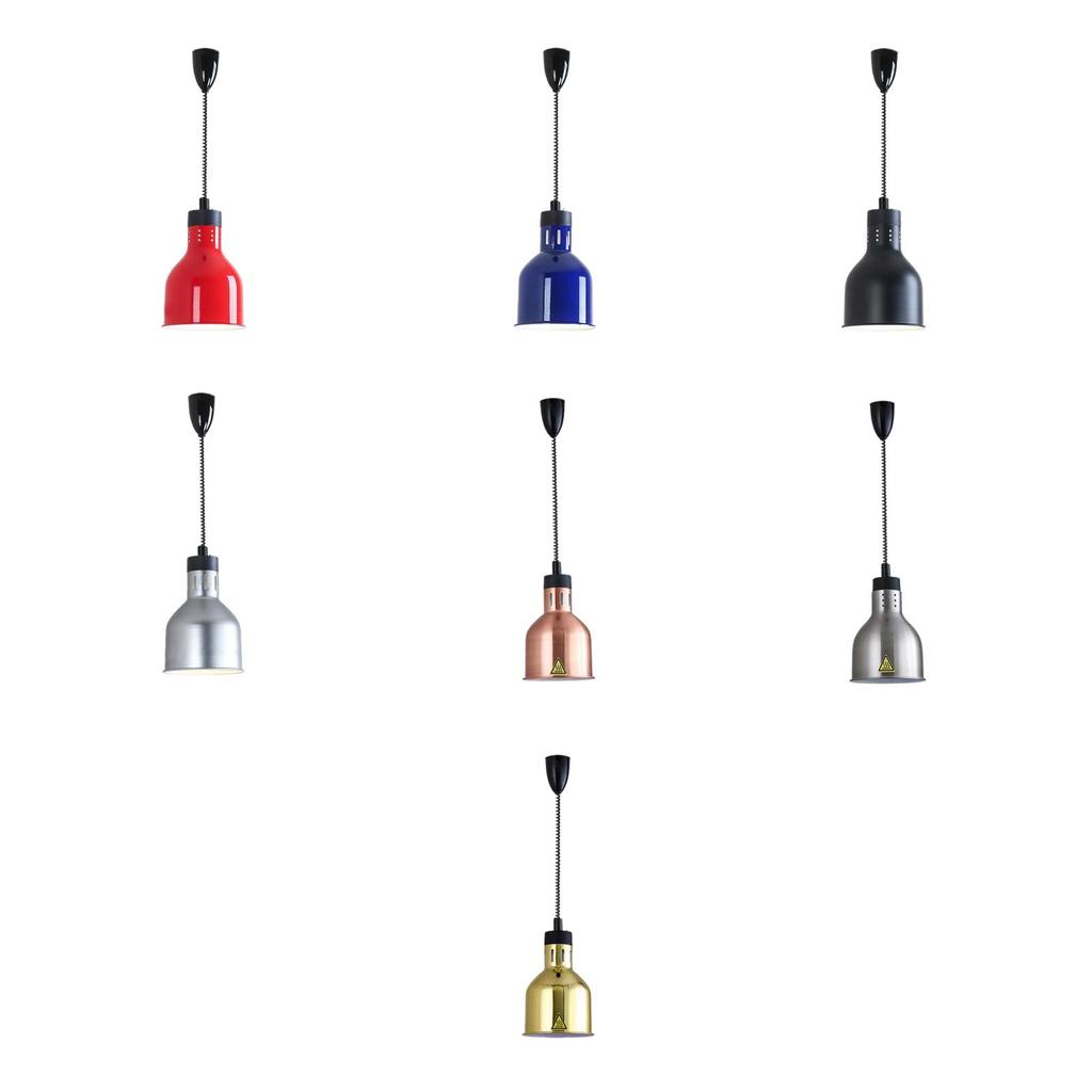 Лампа для подогрева пищи, регулируемая длина 70-160 см, без лампочки, лампа для подогрева шведского стола для кафе, жареной картошки фри, горячей еды, жареной еды в ресторане