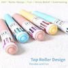 6 Pcs 10-in-1 Multicolor Ballpoint Pens 0.8mm, 57 Colors Drawing Multi Colored Pens, Smooth Writing Retractable Shuttle Pens for Doodling School