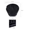 Pressure Relief 3D Anti Slip Motorcycle Seat Cushion Gel Honeycomb Motorbike Accessories Seat Cover