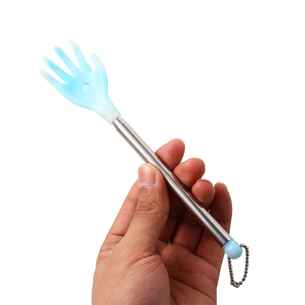 shape Telescoping Back Scratcher Finger-Like Scratching Backscratcher Extendable Massage Stick