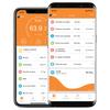 Bluetooth Весы для измерения жировой массы тела Умный дом 150 кг Весы с тестом BMR Скрытый светодиодный дисплей Монитор сердечного ритма для бытового использования