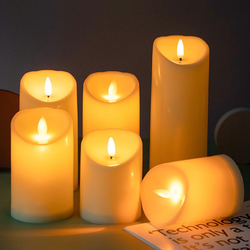 Горячая распродажа качели электронные свечи бездымное освещение день рождения светодиодное моделирование отель украшение бытовые разрывы свадьба