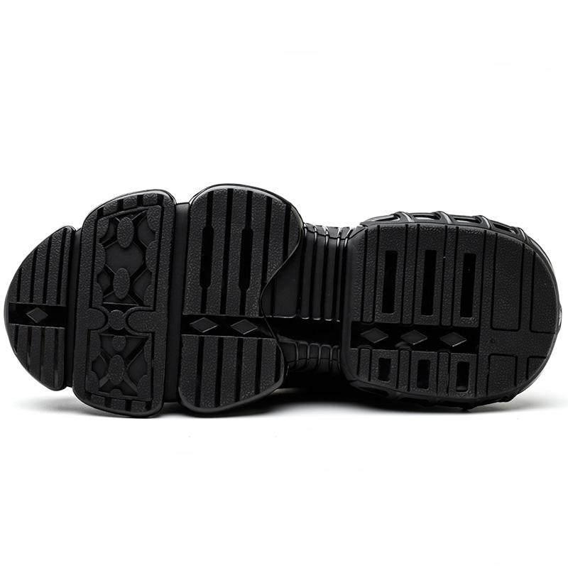 BIGTREE Неразрушимые мужские рабочие ботинки со стальным носком, устойчивые к проколам, безопасные удобные кроссовки, мужские защитные ботинки