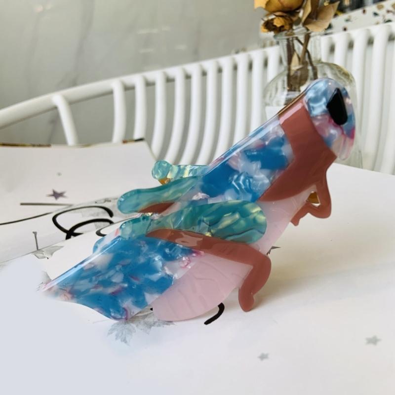 Нежная заколка для волос в форме морского животного для женщины, девушки, уход за кожей, макияж, зажим для тонких волос, для конского хвоста, заколка для волос