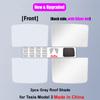 Upgrade Sun Shades for Tesla Model 3 Y 2023 Glass Roof Sunshade Front Rear Sunroof Windshield Skylight Blind Protect Shading Net