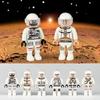 6pcs/set Astronaut 4.5cm Action Figures Model Toys Gift for Kids Pocket Block Model Building Kits Kids Education Toys