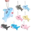 Animals Bags Decoration Cartoon Plush Shark Doll Stuffed Hold Pillow Ocean Fish Toy Key Chain