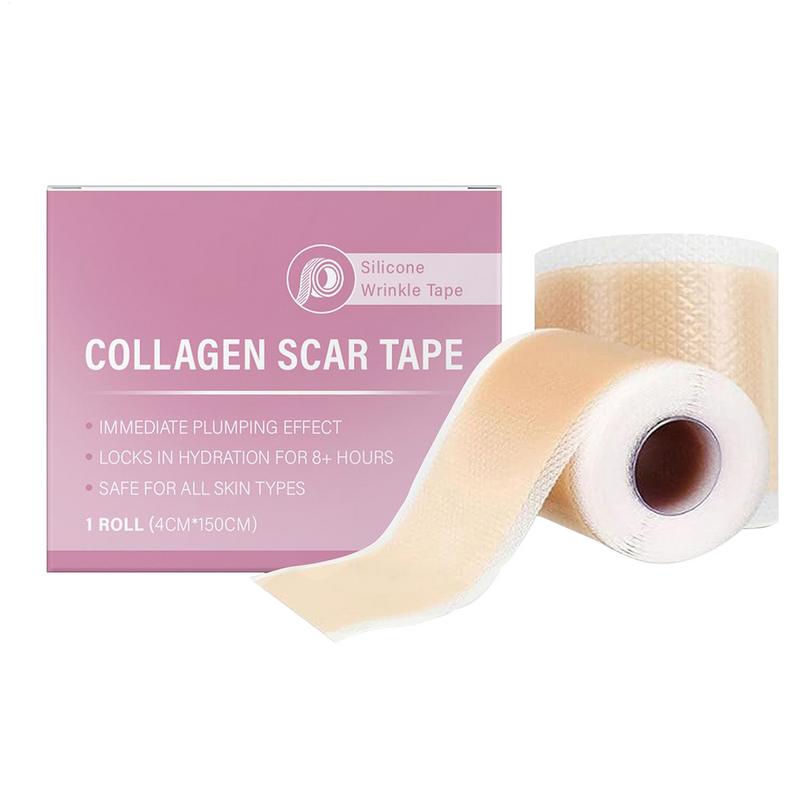 hot sale 1 Roll Silicone Scar Sheet Painless Scar Repair Tape Roll Effective Scar Waterproof Breathable Ear Beauty Sticker