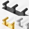 Self-Adhesive Storage Hook Towel Hanger Strong Load-bearing Anti-Rust Simple Installation Bathroom Robe Towel Hook