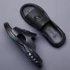 Men's Genuine Leather Summer Flip Flop Sandals - Outdoor Slippers & Shoes