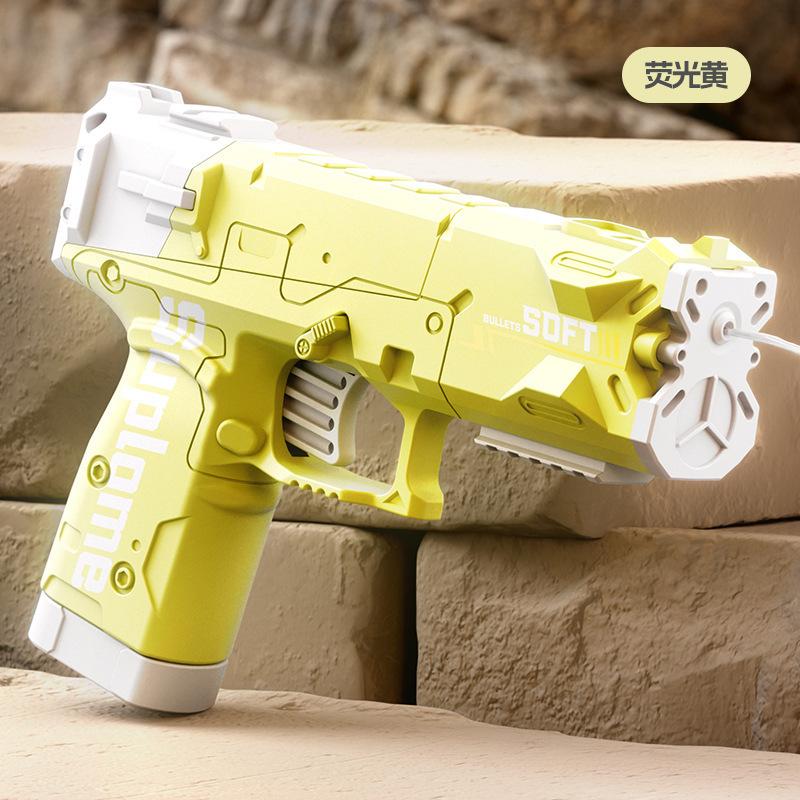 Летний водяной пистолет, игрушечный пистолет Desert Eagle, неэлектрический пистолет высокого давления, 10 метров, водяной пистолет, ретро цвет, пляжная игрушка для детей и взрослых