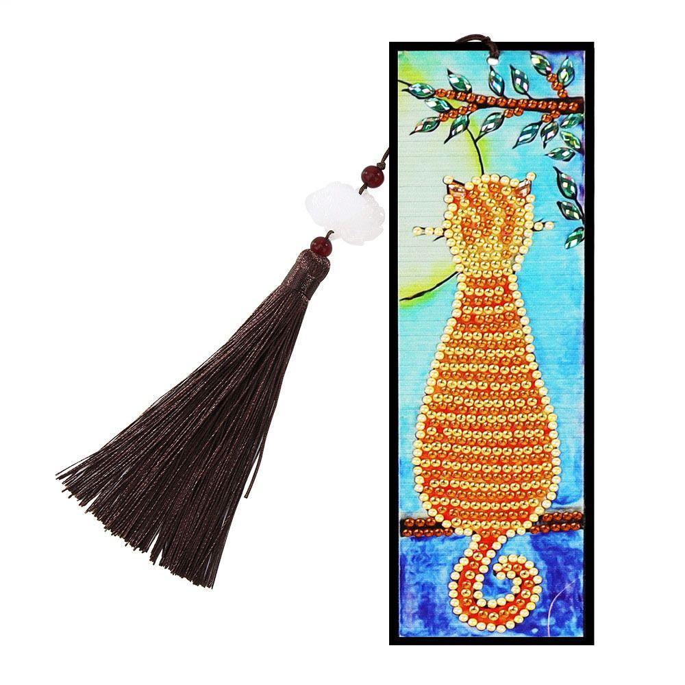 Подарки ручной работы Декоративная подвеска Закладка для книги Кисточка Закладка Закладка для алмазной вышивки